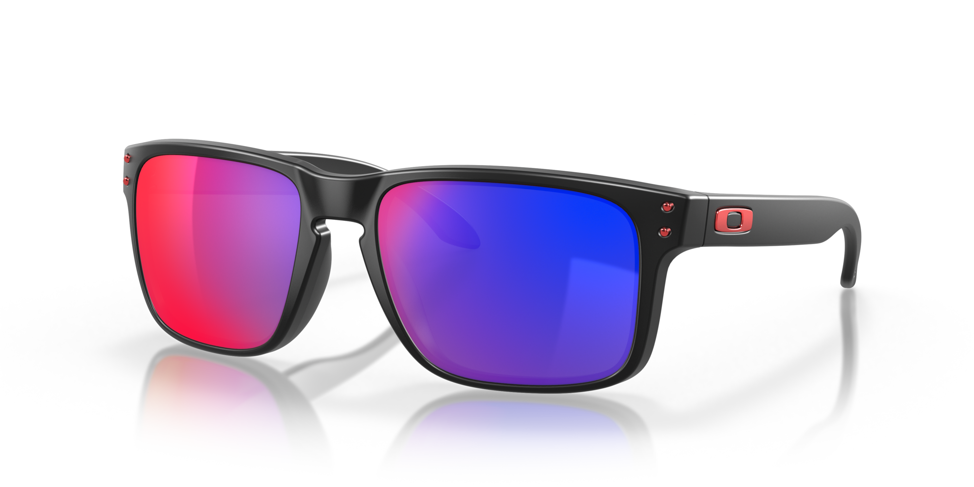 Oakley Holbrook, Matte Black Red Iridium, Virat Series Sun