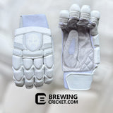 Phantom Limited White/Black/Navy - Batting Gloves