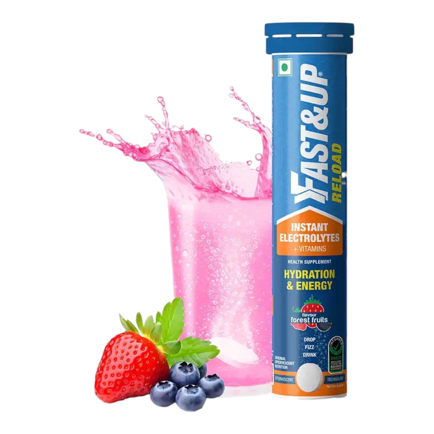 Fast&Up Reload - LOW SUGAR INSTANT ENERGY DRINK – www.brewingcricket.com