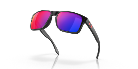 Oakley Holbrook Matte Black Red Iridium Virat Series Sun
