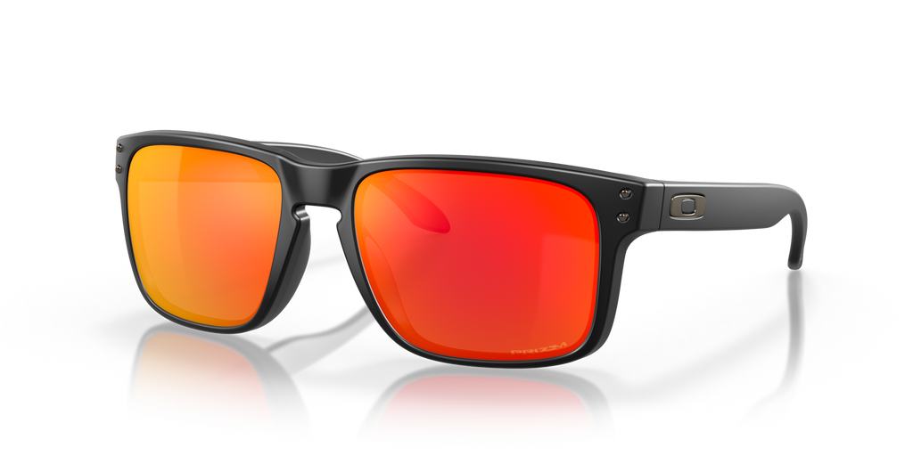 Oakley Holbrook Prizm Ruby Matte Black Sun Glasses www
