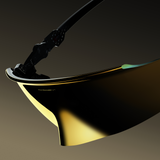 Oakley KATO Prizm 24k Lenses,  Polished Black - Sun Glasses