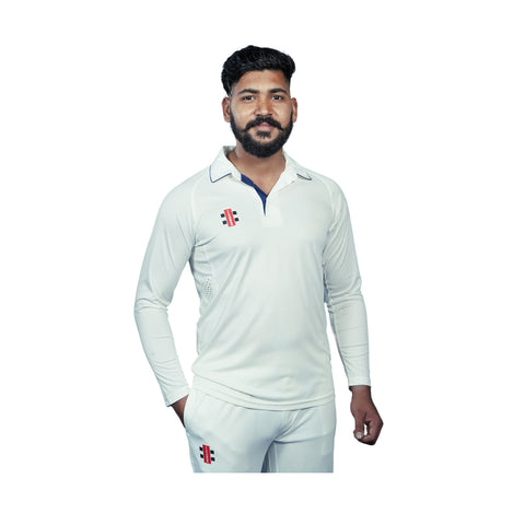 Gray-Nicolls GN10 Pro Performance Cricket - White Shirt