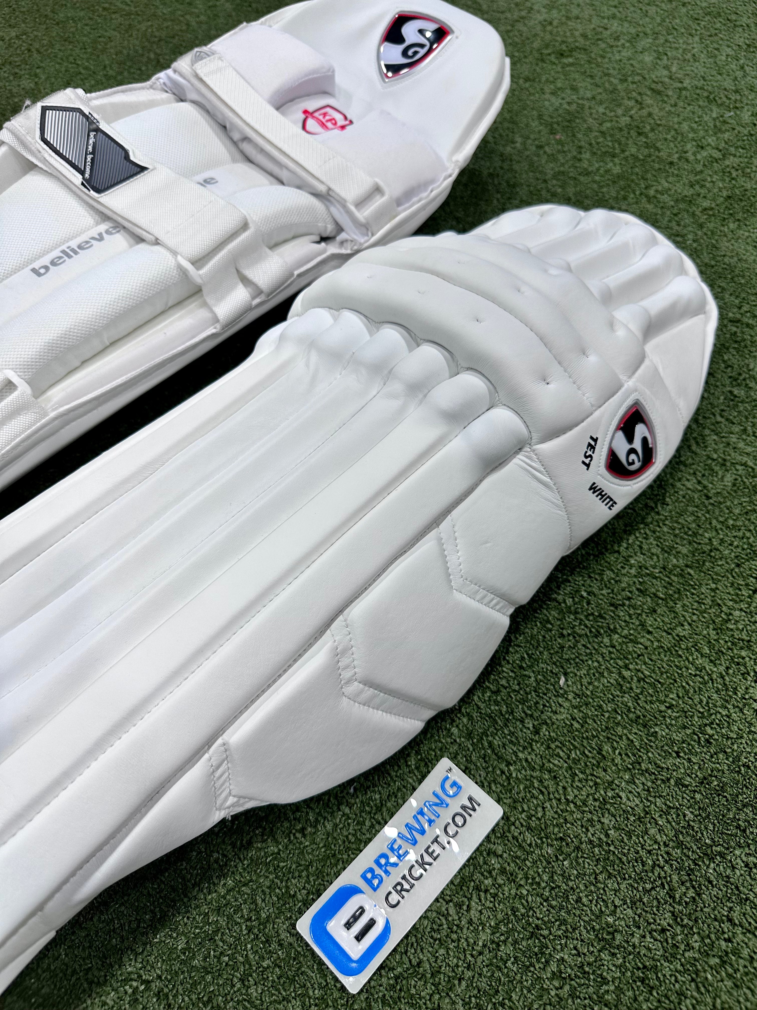 Test White Batting Pads – - Main Image