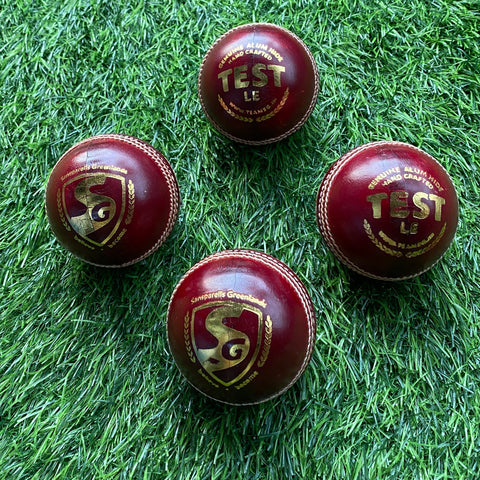 SG Test LE - Red / White / Pink Cricket Ball