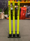 Plastic Cricket Stumps - Hard Rubber Base Stand